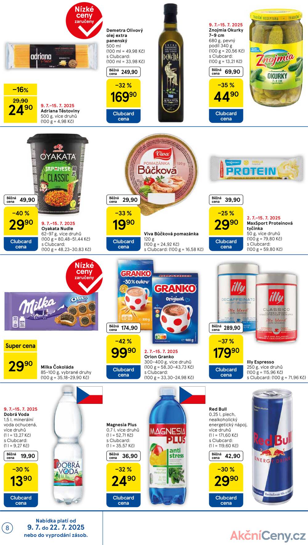 Leták Tesco - Tesco malé hypermarkety od 9.7. do 15.7.2025 - strana 8