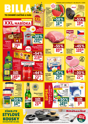 Leták Billa  od 9.7. do 15.7.2025
