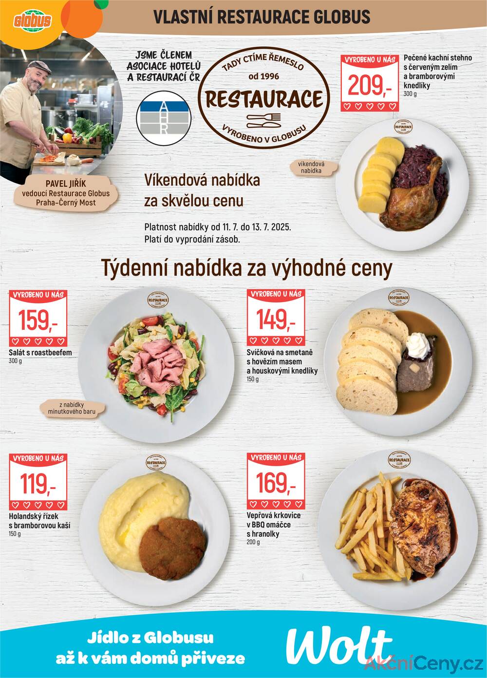 Leták Globus - Akční leták Globus 9.7. - 15.7.2025 - Globus Praha - Centrum Černý Most - strana 7