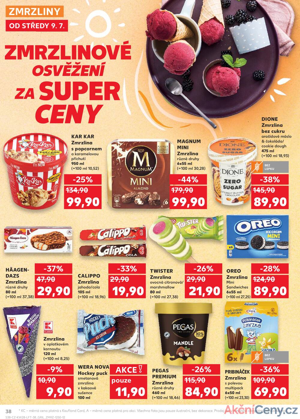 Leták Kaufland - Kaufland 9.7. - 15.7. - Kaufland - Zlín ( OC Čepkov) - strana 38