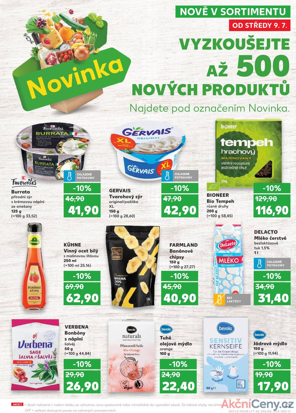 Leták Kaufland - Kaufland 9.7. - 15.7. - Kaufland - Zlín ( OC Čepkov) - strana 43