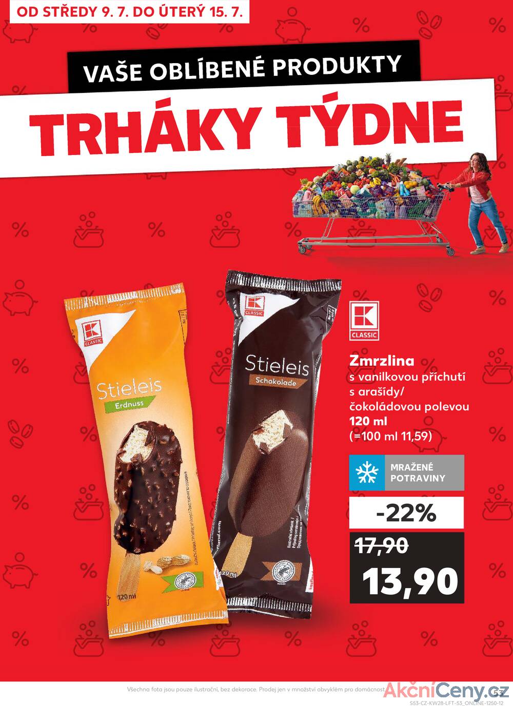 Leták Kaufland - Kaufland 9.7. - 15.7. - Kaufland - Praha - Horní Měcholupy - strana 53