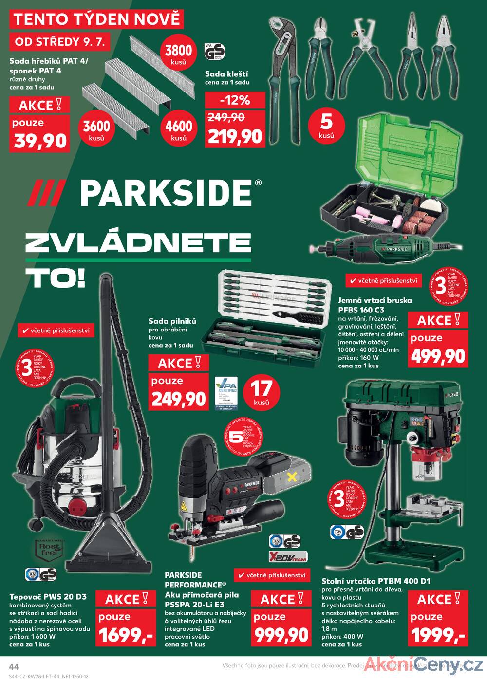 Leták Kaufland - Kaufland 9.7. - 15.7. - Kaufland Praha-Barrandov - strana 44