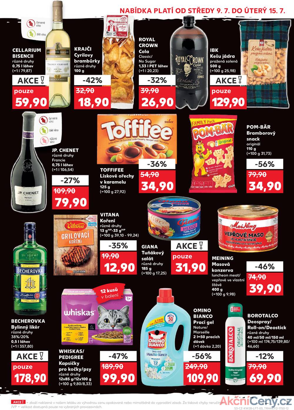 Leták Kaufland - Kaufland 9.7. - 15.7. - Kaufland - Praha 12 (Modřany) - strana 3