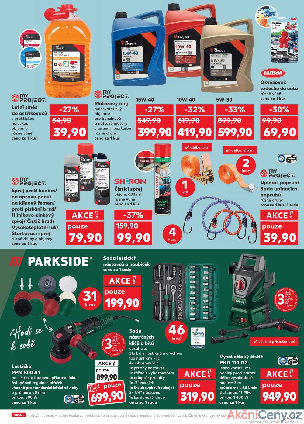 Leták Kaufland - Kaufland 9.7. - 15.7. - Kaufland - Praha 12 (Modřany) - strana 47