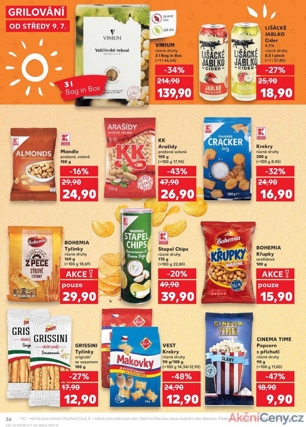 Leták Kaufland - Kaufland 9.7. - 15.7. - Kaufland - Kolín - strana 36