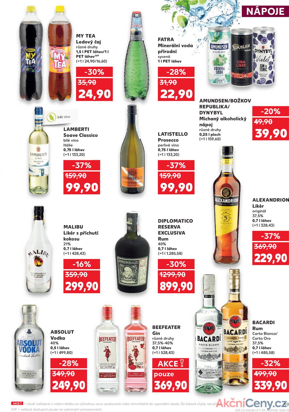 Leták Kaufland - Kaufland 9.7. - 15.7. - Kaufland - Kolín - strana 39