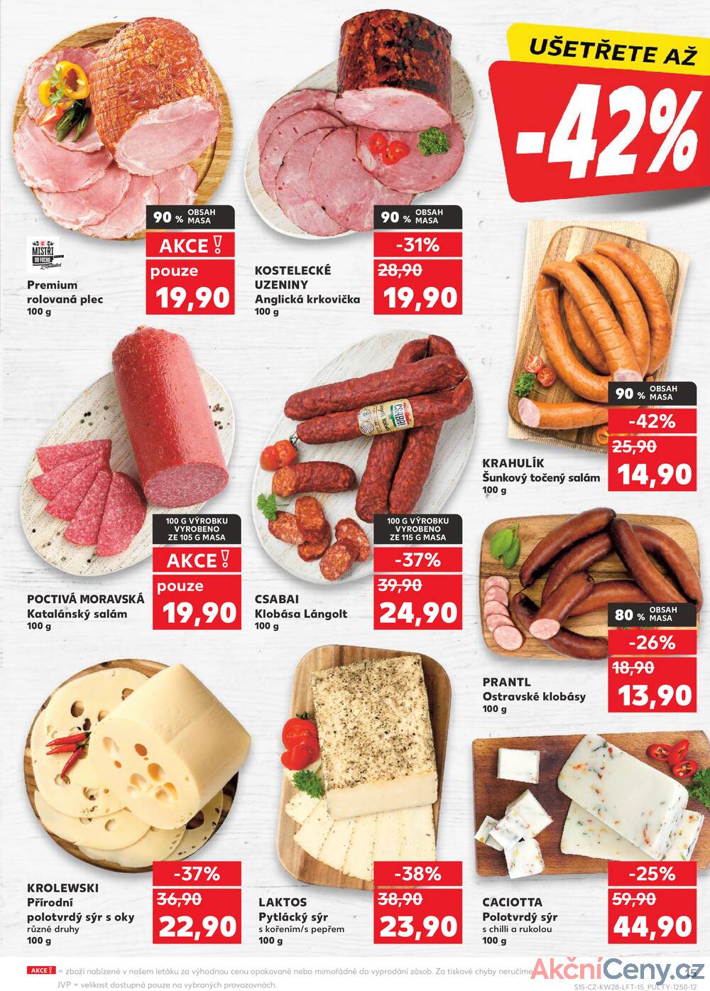 Leták Kaufland - Kaufland 9.7. - 15.7. - Kaufland - Litvínov - strana 15