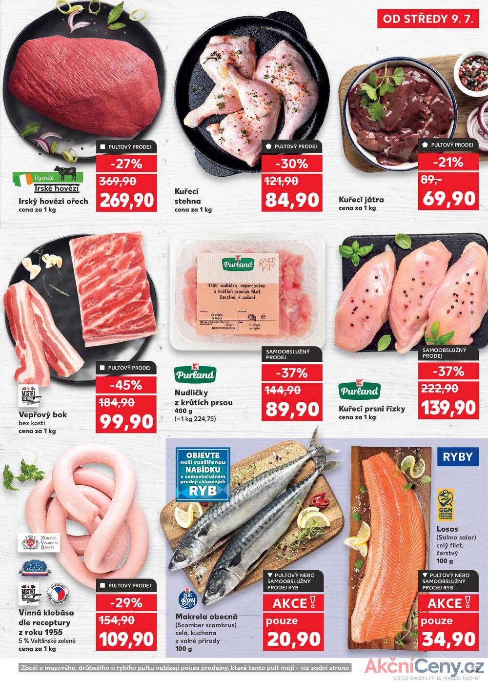 Leták Kaufland - Kaufland 9.7. - 15.7. - Kaufland - Hustopeče (Brněnská) - strana 13