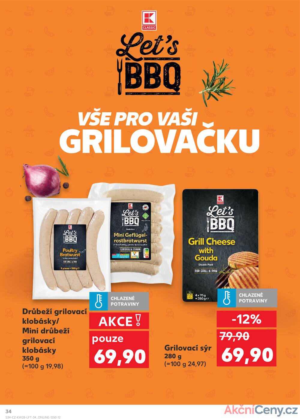 Leták Kaufland - Kaufland 9.7. - 15.7. - Kaufland - Hustopeče (Brněnská) - strana 34
