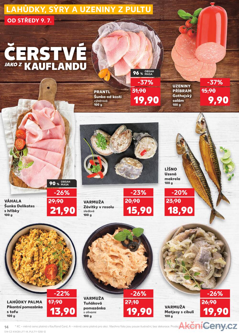 Leták Kaufland - Kaufland 9.7. - 15.7. - Kaufland - Brno - Židenice - strana 14
