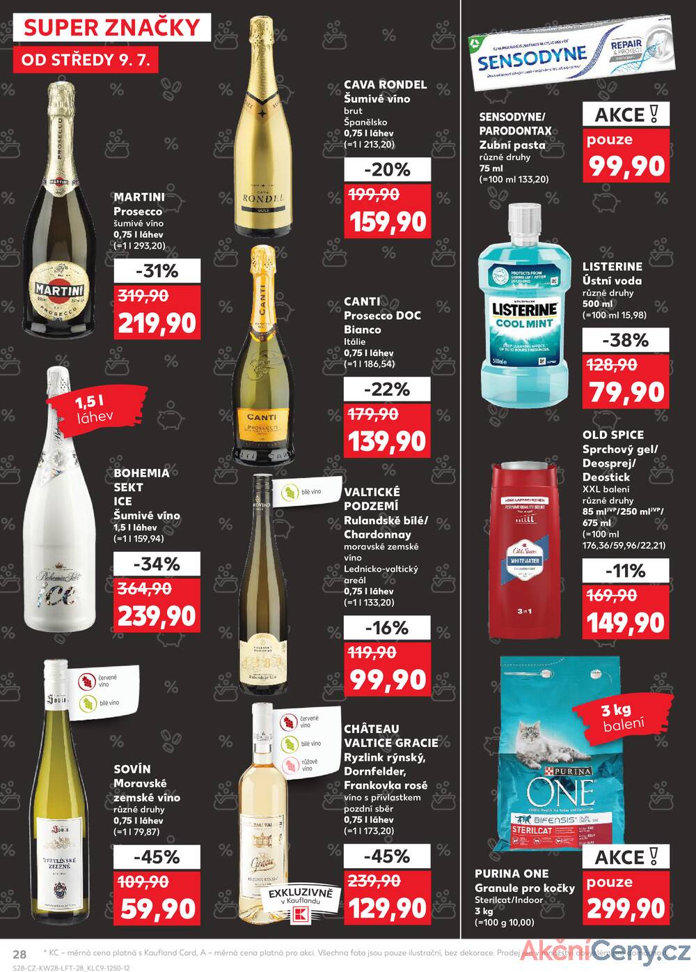 Leták Kaufland - Kaufland 9.7. - 15.7. - Kaufland - Brno - Židenice - strana 28