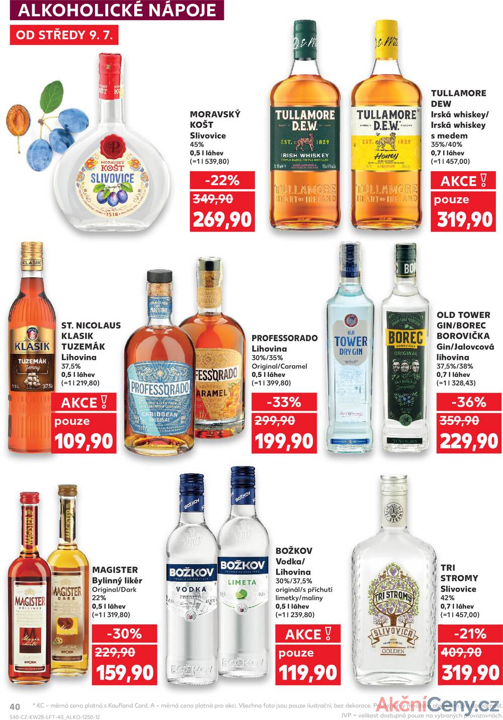 Leták Kaufland - Kaufland 9.7. - 15.7. - Kaufland - Brno - Židenice - strana 40