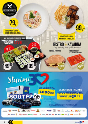 JIP Cash & Carry Brno, Praha, Ostrava od 9.7. do 15.7.2025