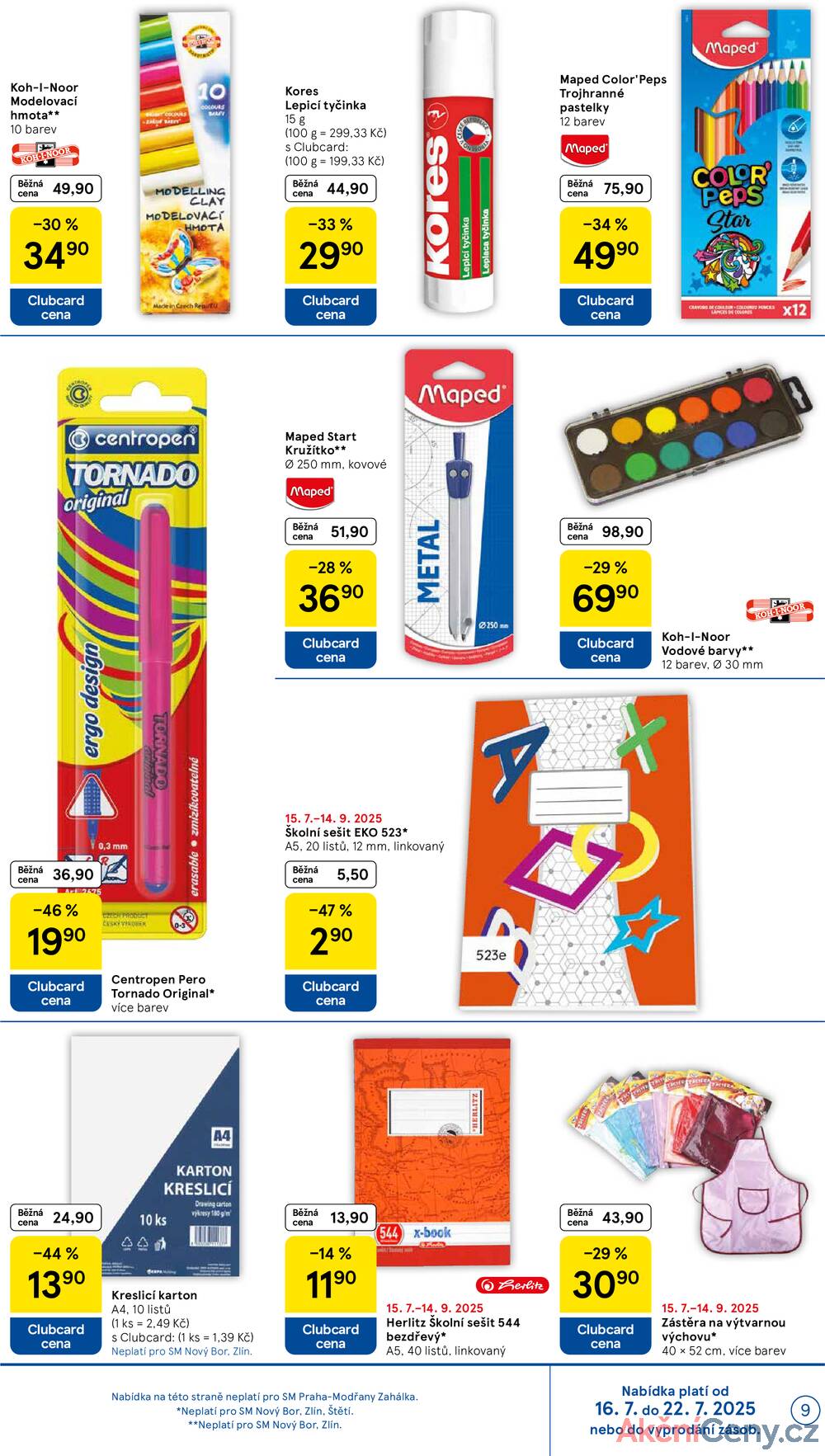 Leták Tesco - Tesco supermarkety od 16.7. do 22.7.2025 - strana 9 Leták Tesco - Tesco supermarkety od 16.7. do 22.7.2025 - strana 9