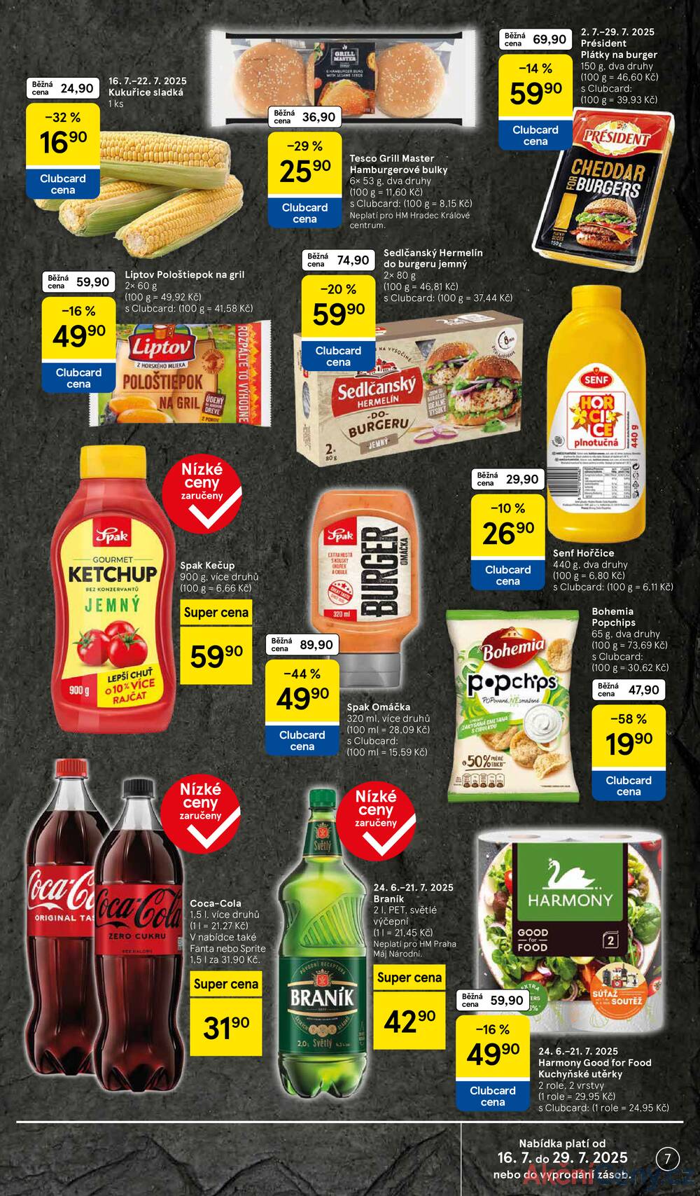Leták Tesco - Tesco malé hypermarkety od 16.7. do 22.7.2025 - strana 7 Leták Tesco - Tesco malé hypermarkety od 16.7. do 22.7.2025 - strana 7