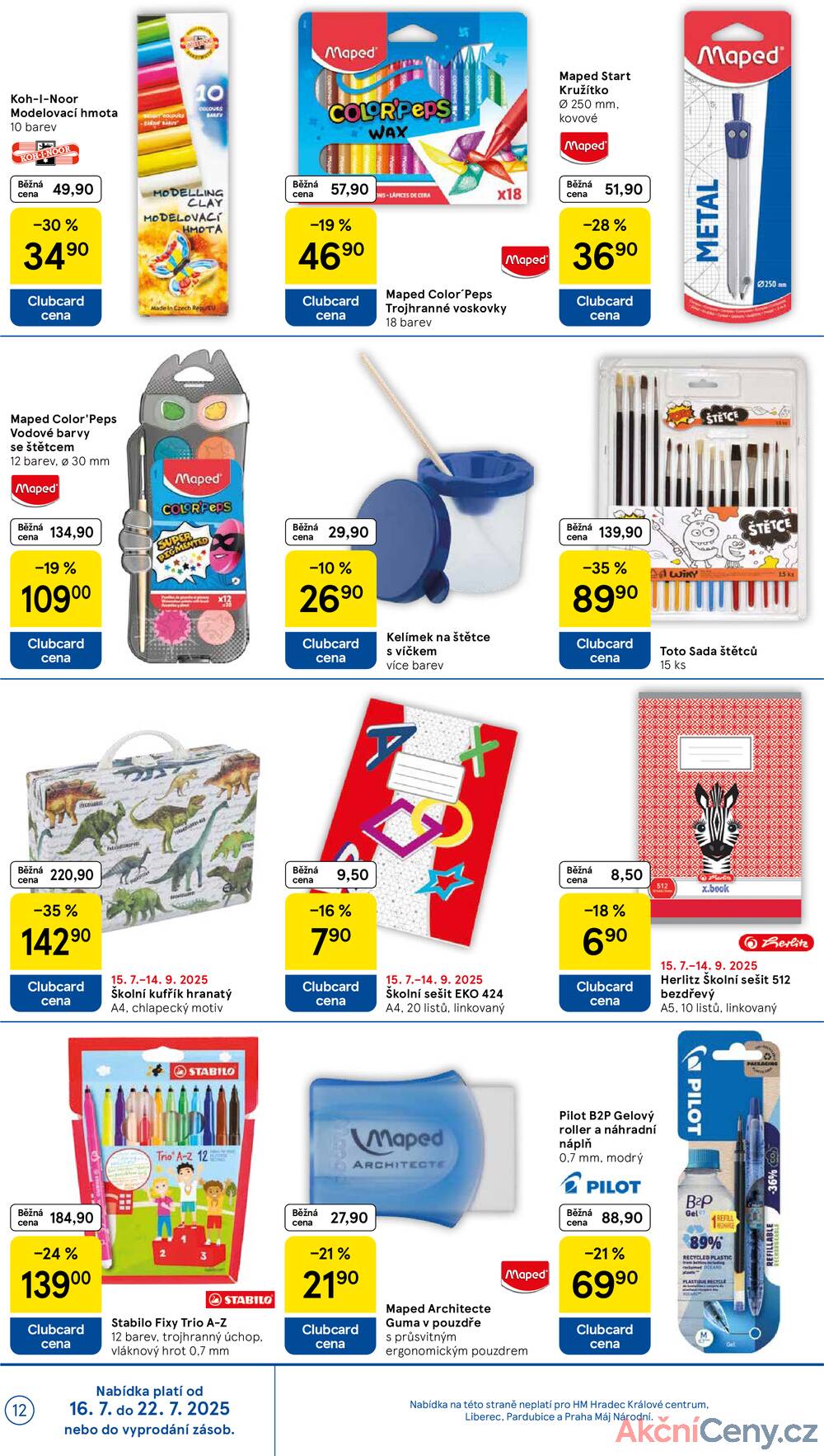 Leták Tesco - Tesco malé hypermarkety od 16.7. do 22.7.2025 - strana 12 Leták Tesco - Tesco malé hypermarkety od 16.7. do 22.7.2025 - strana 12