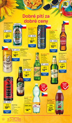 Tesco malé hypermarkety od 16.7. do 22.7.2025