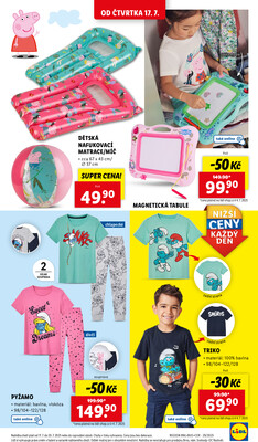 Lidl Čtvrtek od 17.7. do 20.7.2025
