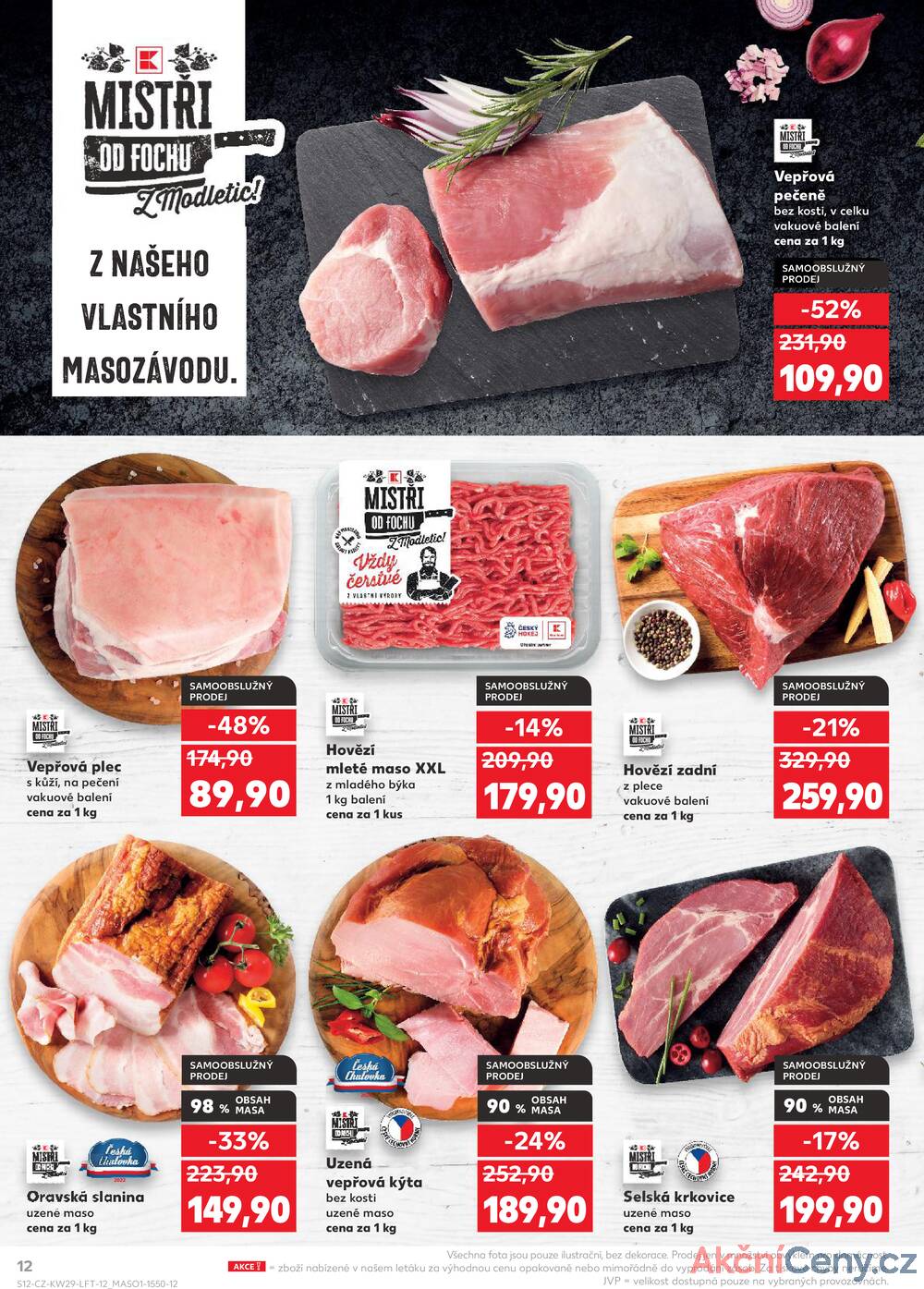 Leták Kaufland - Kaufland 16.7. - 22.7. - Kaufland - Čáslav - strana 12