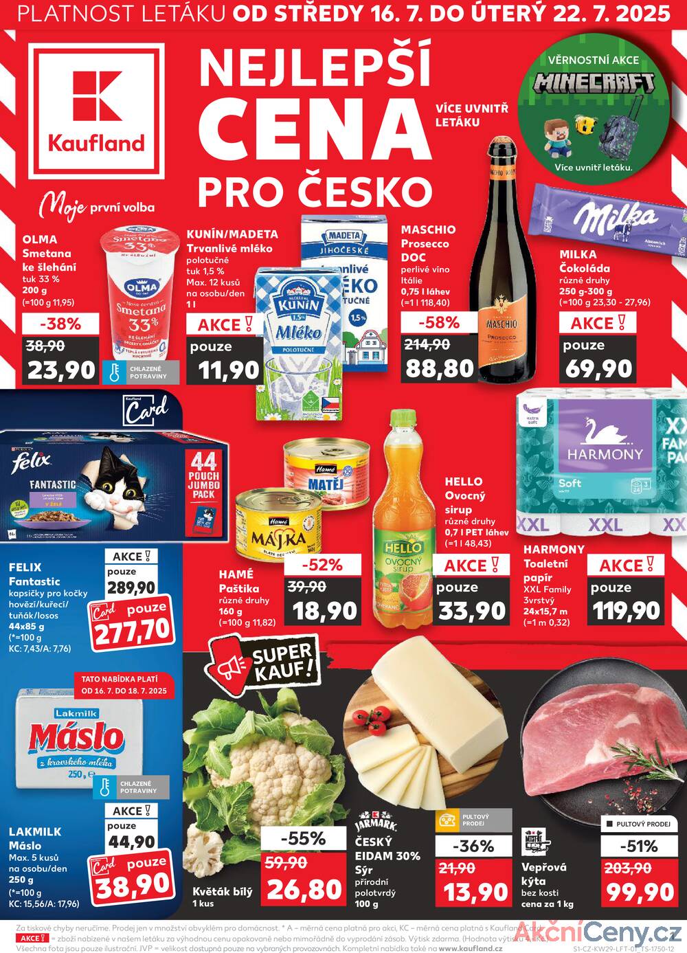 Leták Kaufland - Kaufland 16.7. - 22.7. - Kaufland - Teplice - strana 1