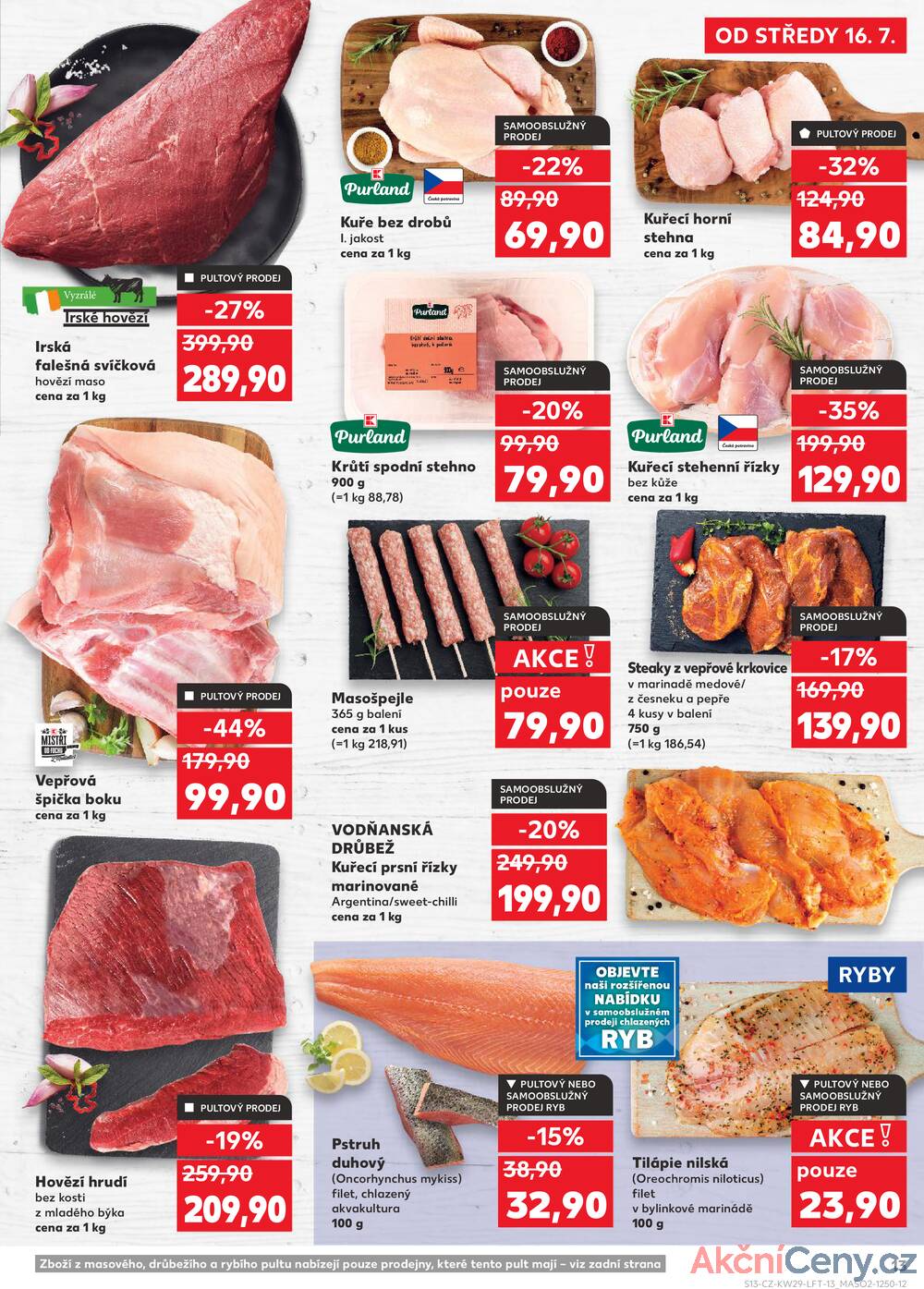 Leták Kaufland - Kaufland 16.7. - 22.7. - Kaufland - Klatovy - strana 13