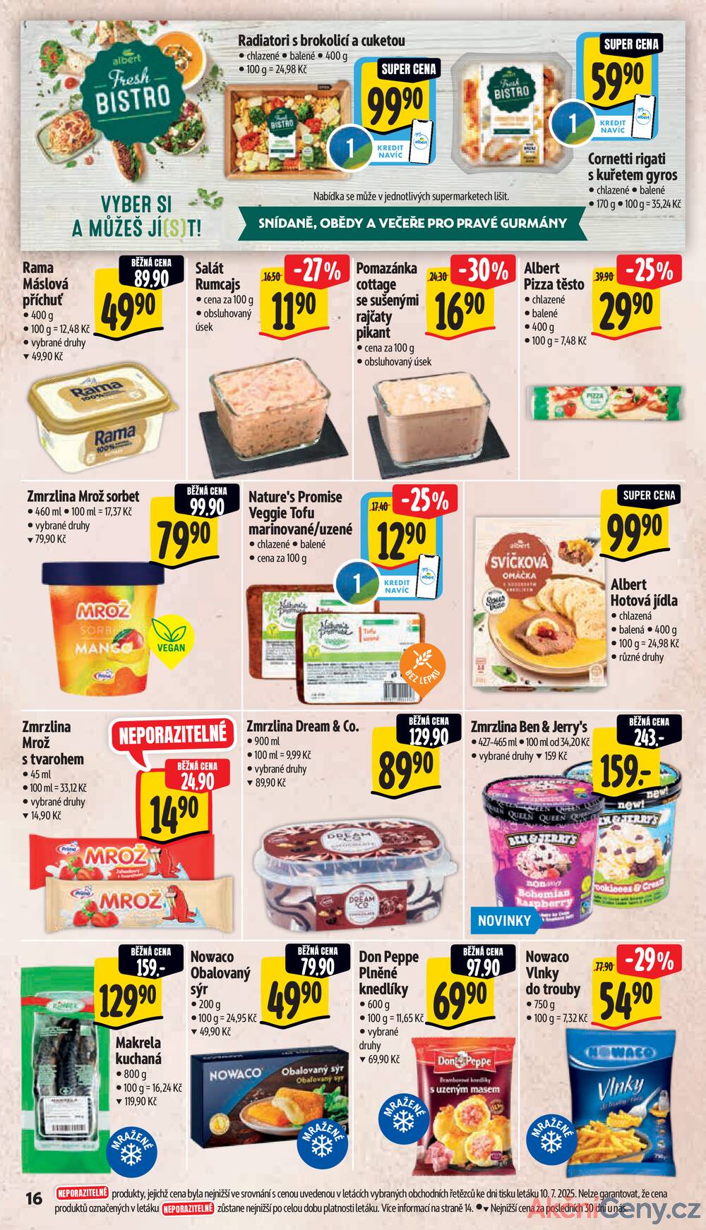 Leták Albert - Albert Supermarket Jihomoravský od 16.7. do 22.7.2025 - strana 25