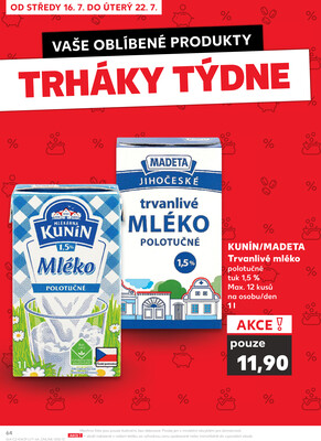 Kaufland 16.7. - 22.7. - Kaufland - Rakovník (ul. Luženská)