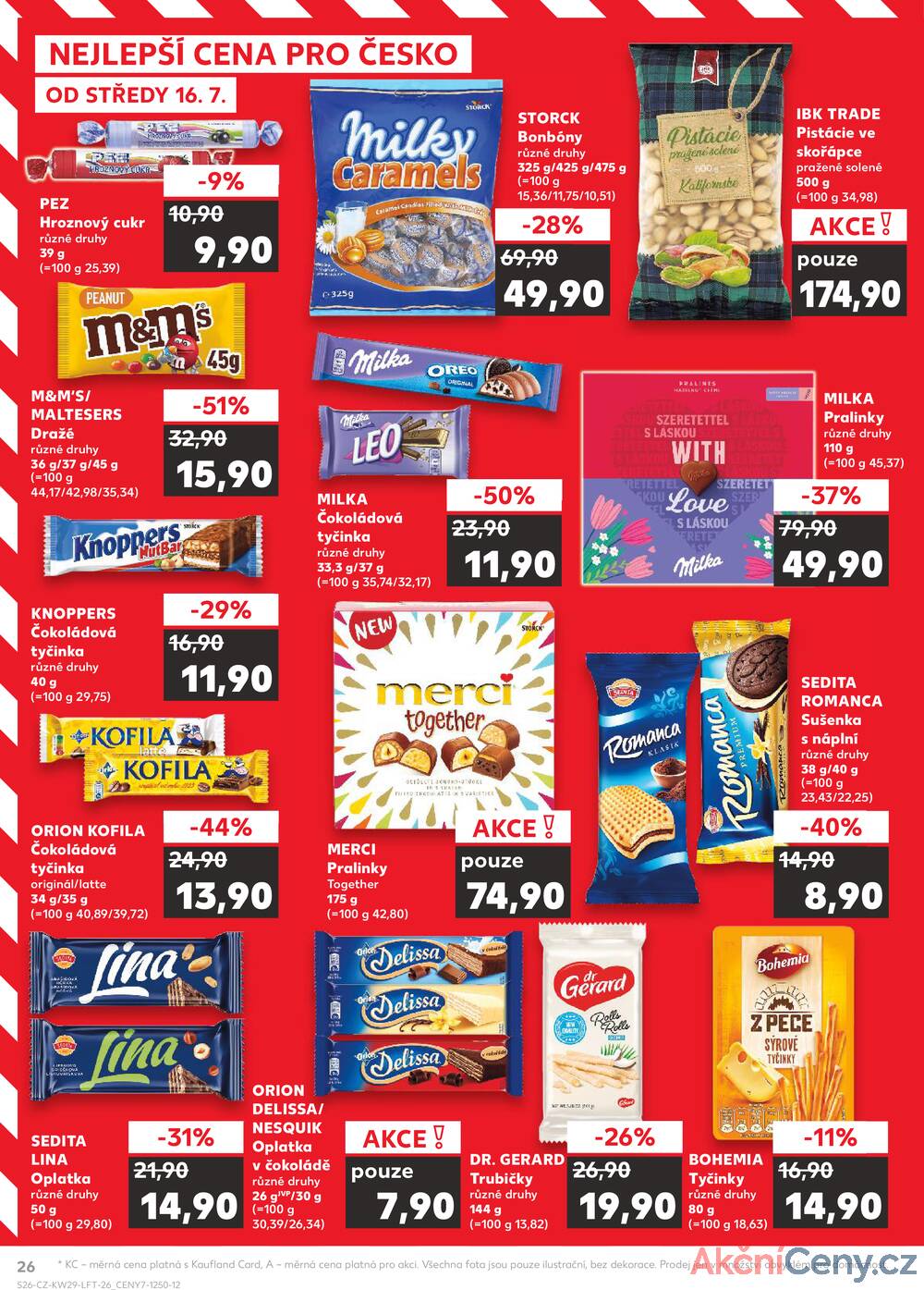 Leták Kaufland - Kaufland 16.7. - 22.7. - Kaufland - Kolín - strana 26