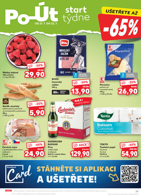 Kaufland 16.7. - 22.7. - Kaufland - Kolín