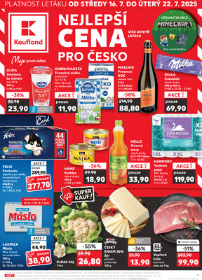 Leták Kaufland 16.7. - 22.7. - Kaufland - Český Krumlov