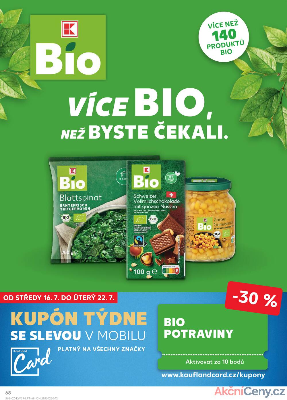 Leták Kaufland - Kaufland 16.7. - 22.7. - Kaufland - Kopřivnice - strana 68