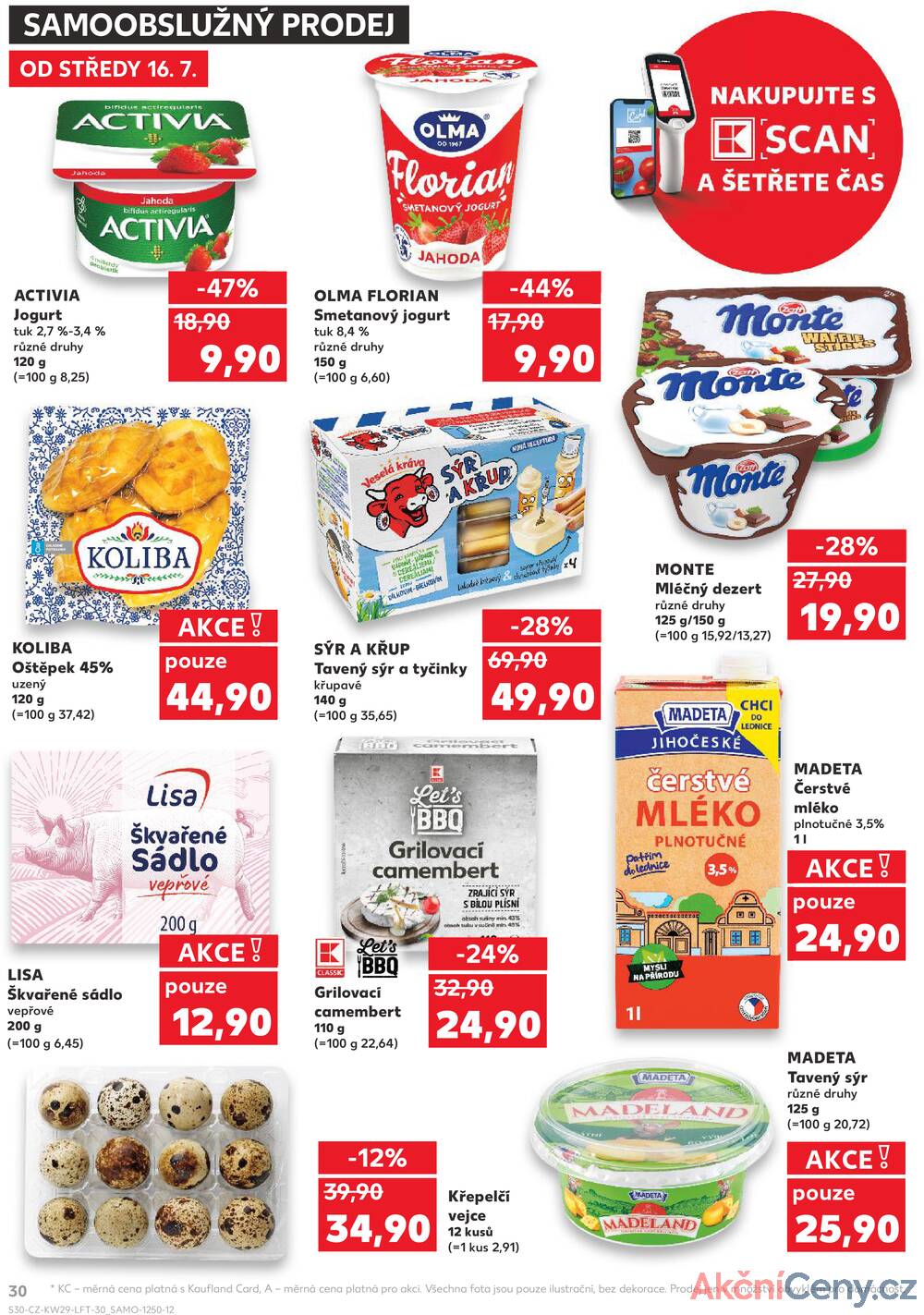 Leták Kaufland - Kaufland 16.7. - 22.7. - Kaufland - Ostrava - Zábřeh - strana 30