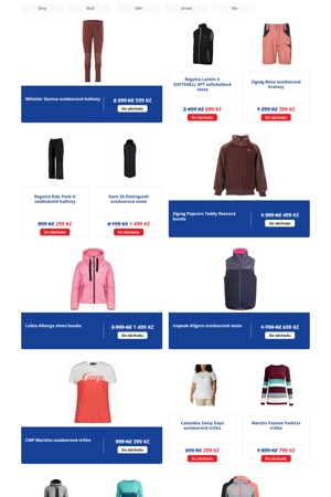 leták Intersport