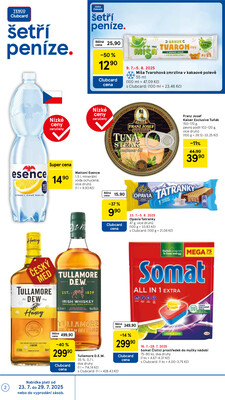 Tesco supermarkety od 23.7. do 29.7.2025