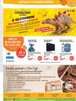 Akční leták Globus 23.7. - 29.7.2025 - Globus Havířov