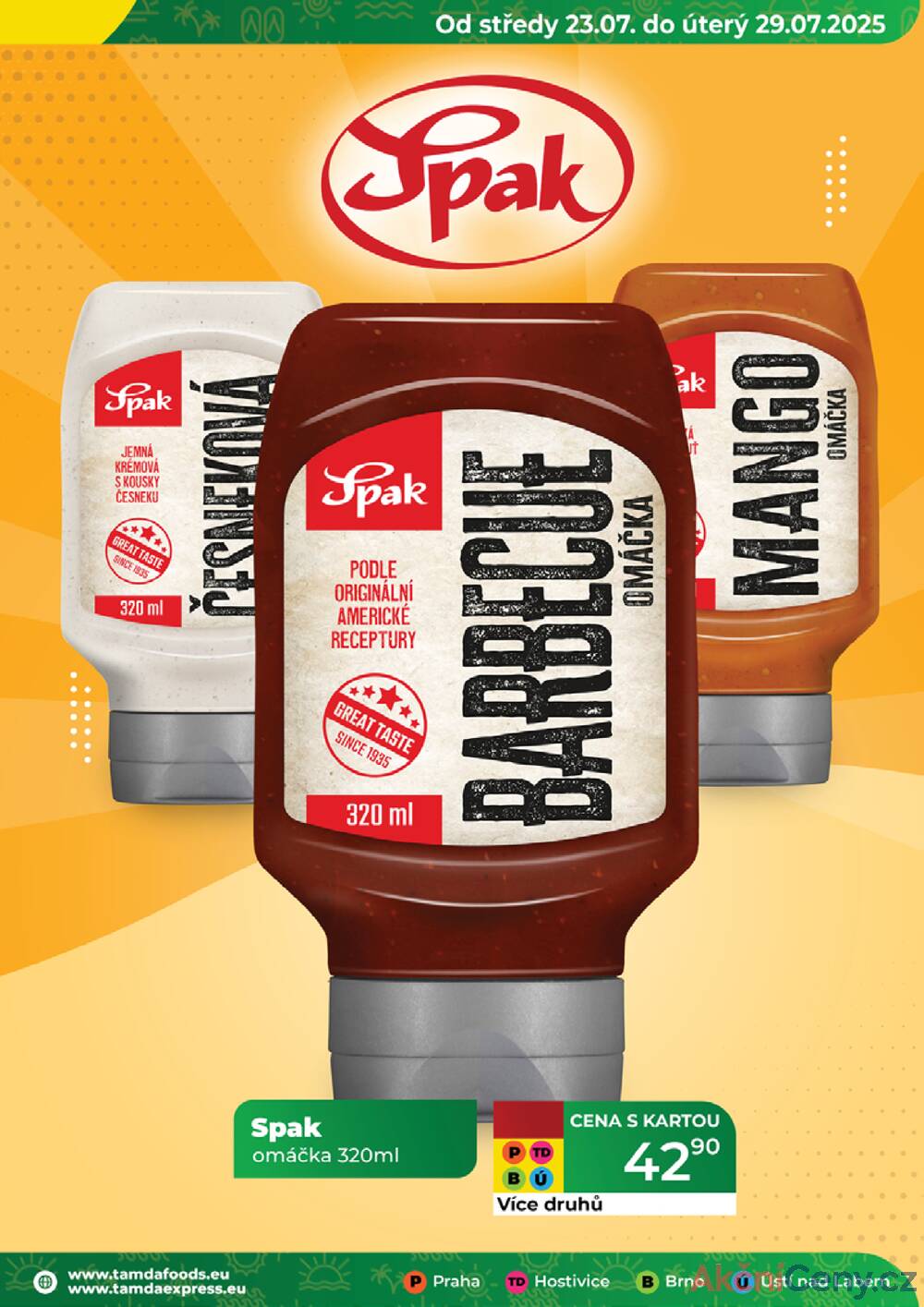 Leták Tamda Foods - Tamda Foods od 23.7. do 29.7.2025 - strana 39