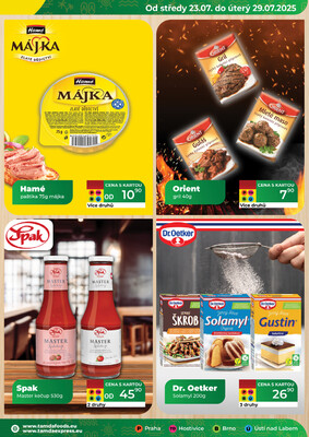 Tamda Foods od 23.7. do 29.7.2025