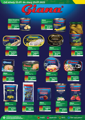 Tamda Foods od 23.7. do 29.7.2025