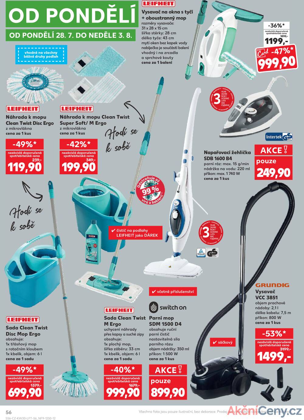 Leták Kaufland - Kaufland 23.7. - 29.7. - Kaufland - Třeboň - strana 56