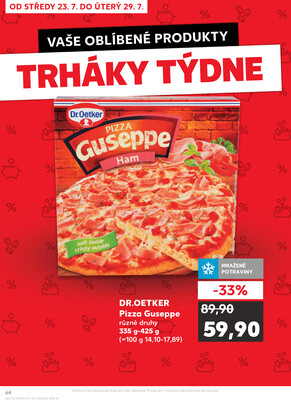 Kaufland 23.7. - 29.7. - Kaufland - Čáslav