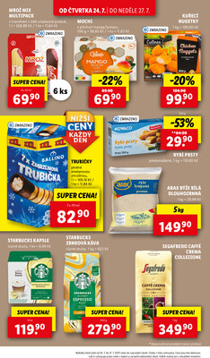 Lidl Čtvrtek od 24.7. do 27.7.2025