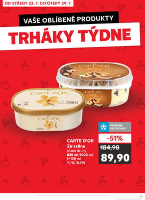 Kaufland 23.7. - 29.7. - Kaufland - Hradec Králové