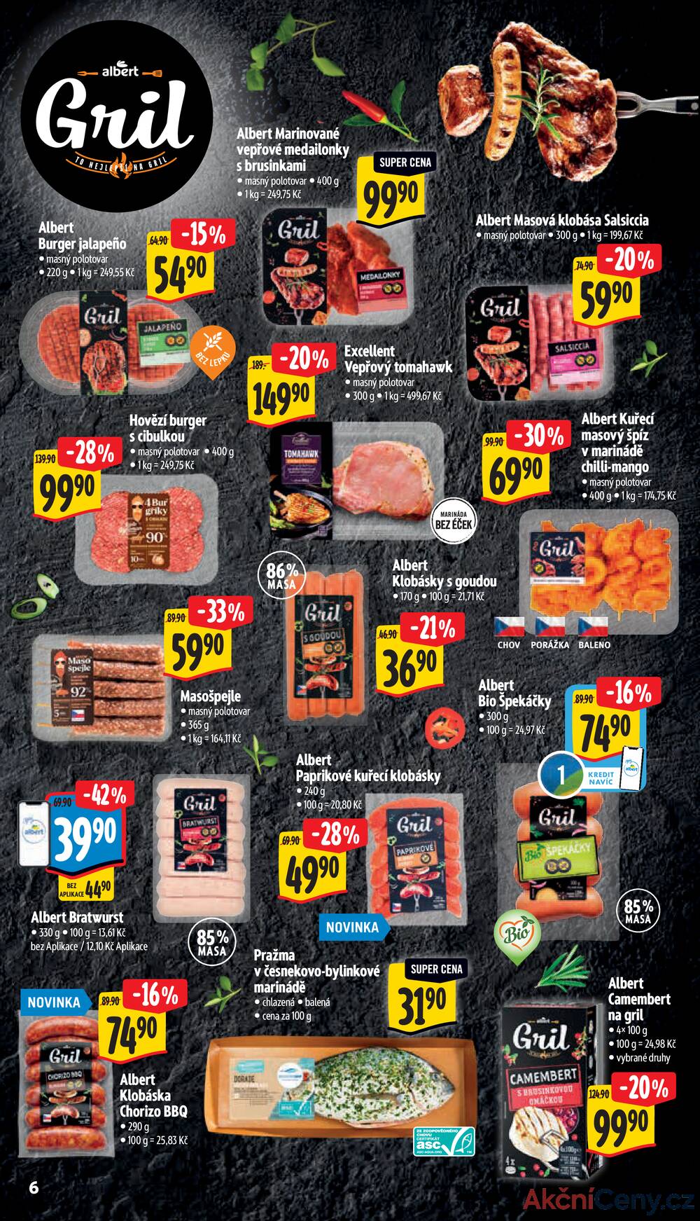 Leták Albert - Albert Supermarket od 23.7. do 29.7.2025 - strana 6