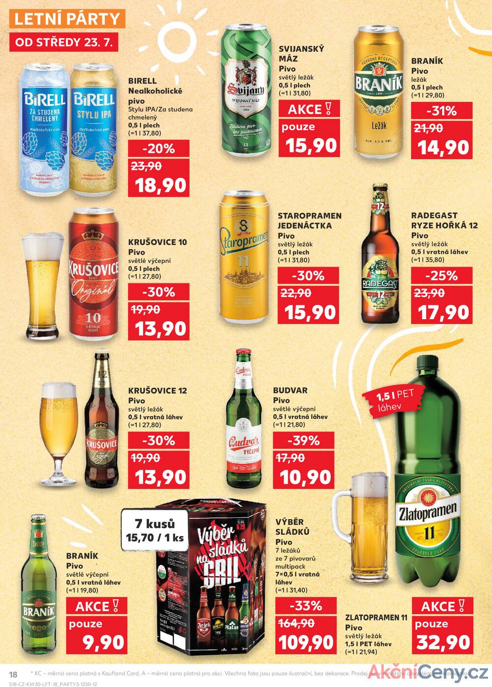 Leták Kaufland - Kaufland 23.7. - 29.7. - Kaufland - Ostrava - Mariánské Hory - strana 18
