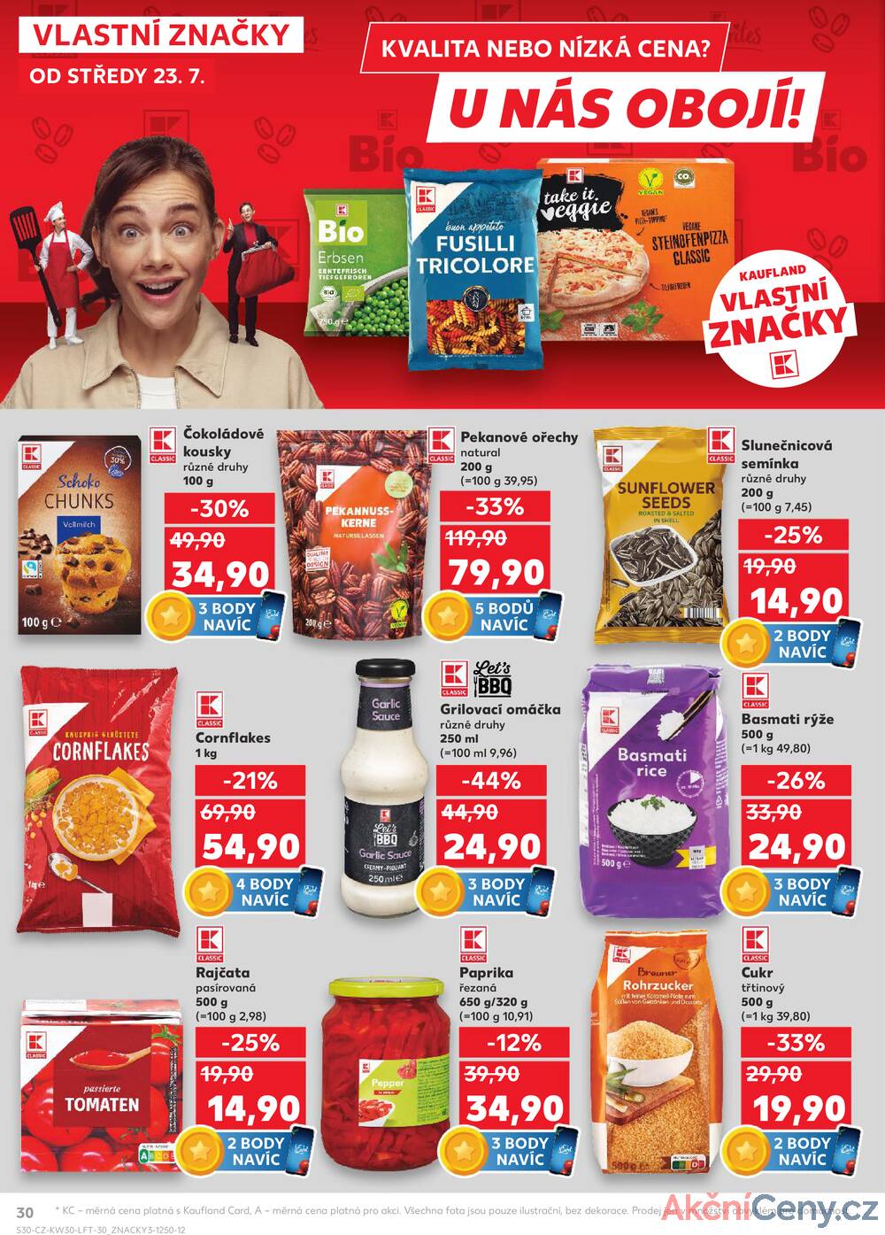 Leták Kaufland - Kaufland 23.7. - 29.7. - Kaufland - Ostrava - Mariánské Hory - strana 30