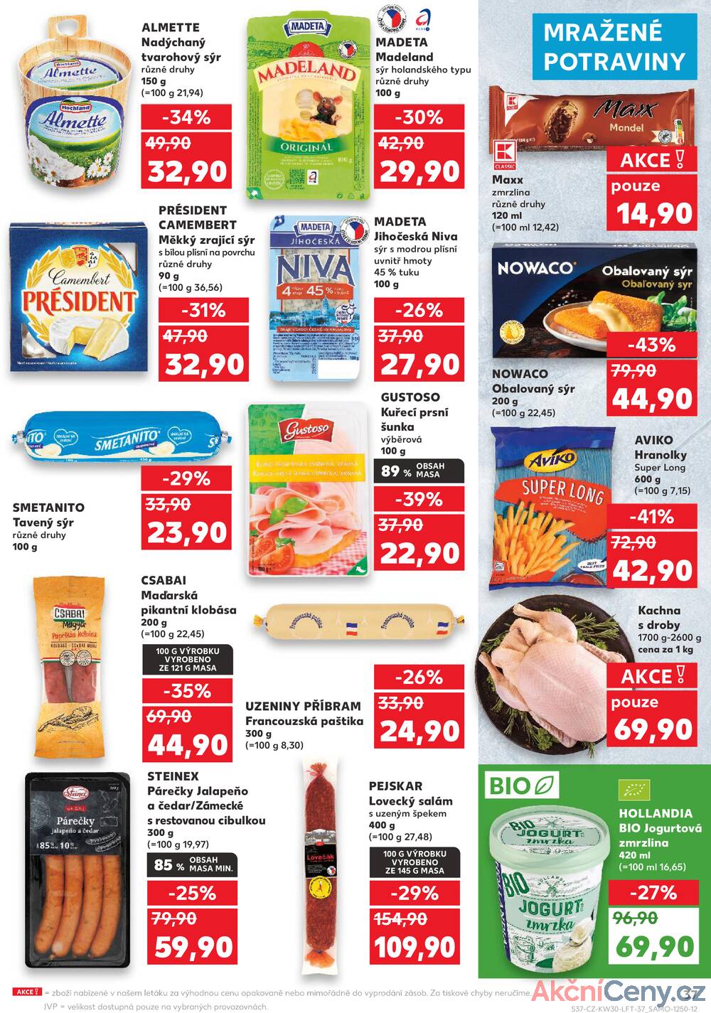 Leták Kaufland - Kaufland 23.7. - 29.7. - Kaufland - Ostrava - Mariánské Hory - strana 37