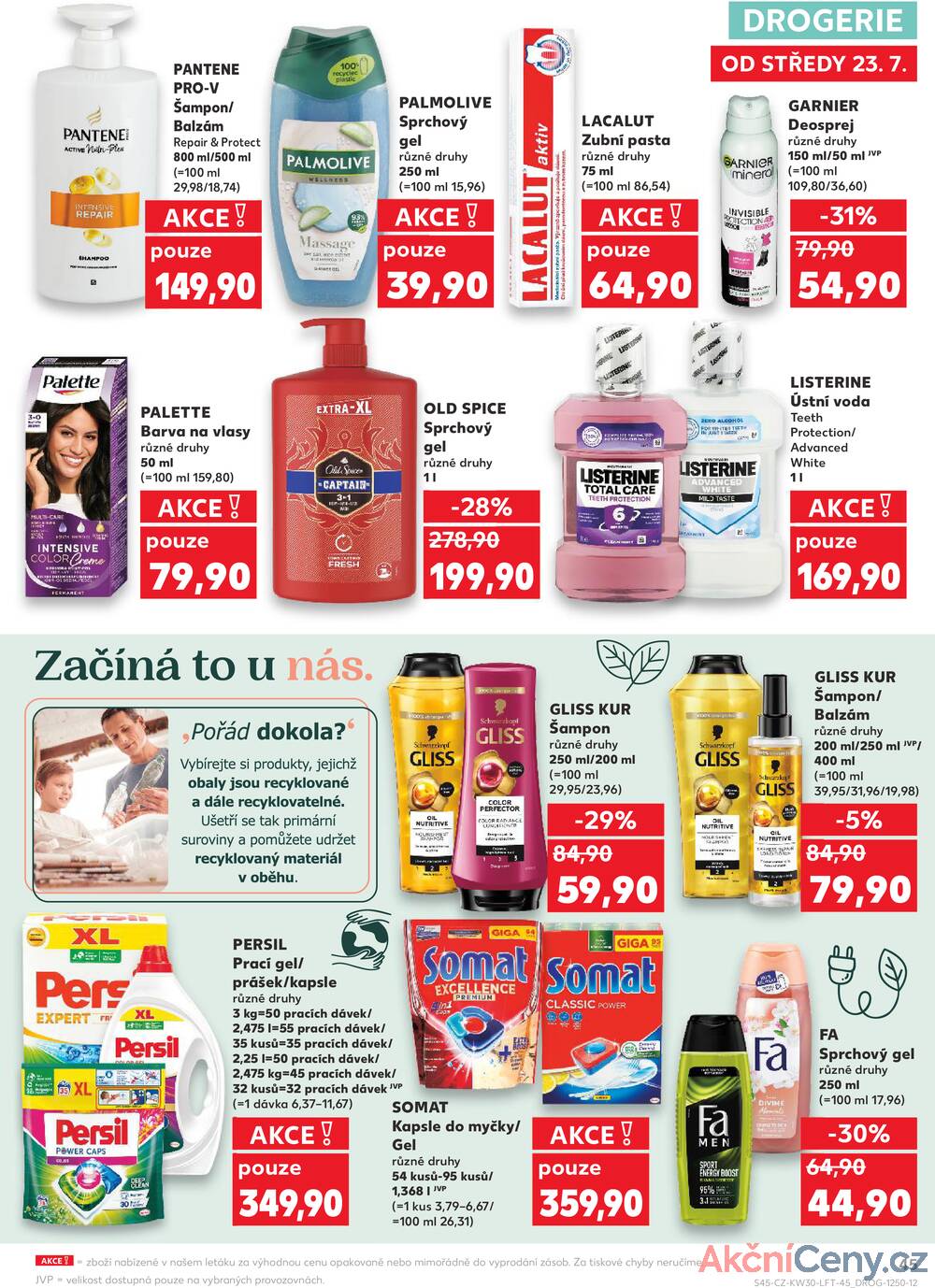 Leták Kaufland - Kaufland 23.7. - 29.7. - Kaufland - Ostrava - Mariánské Hory - strana 45
