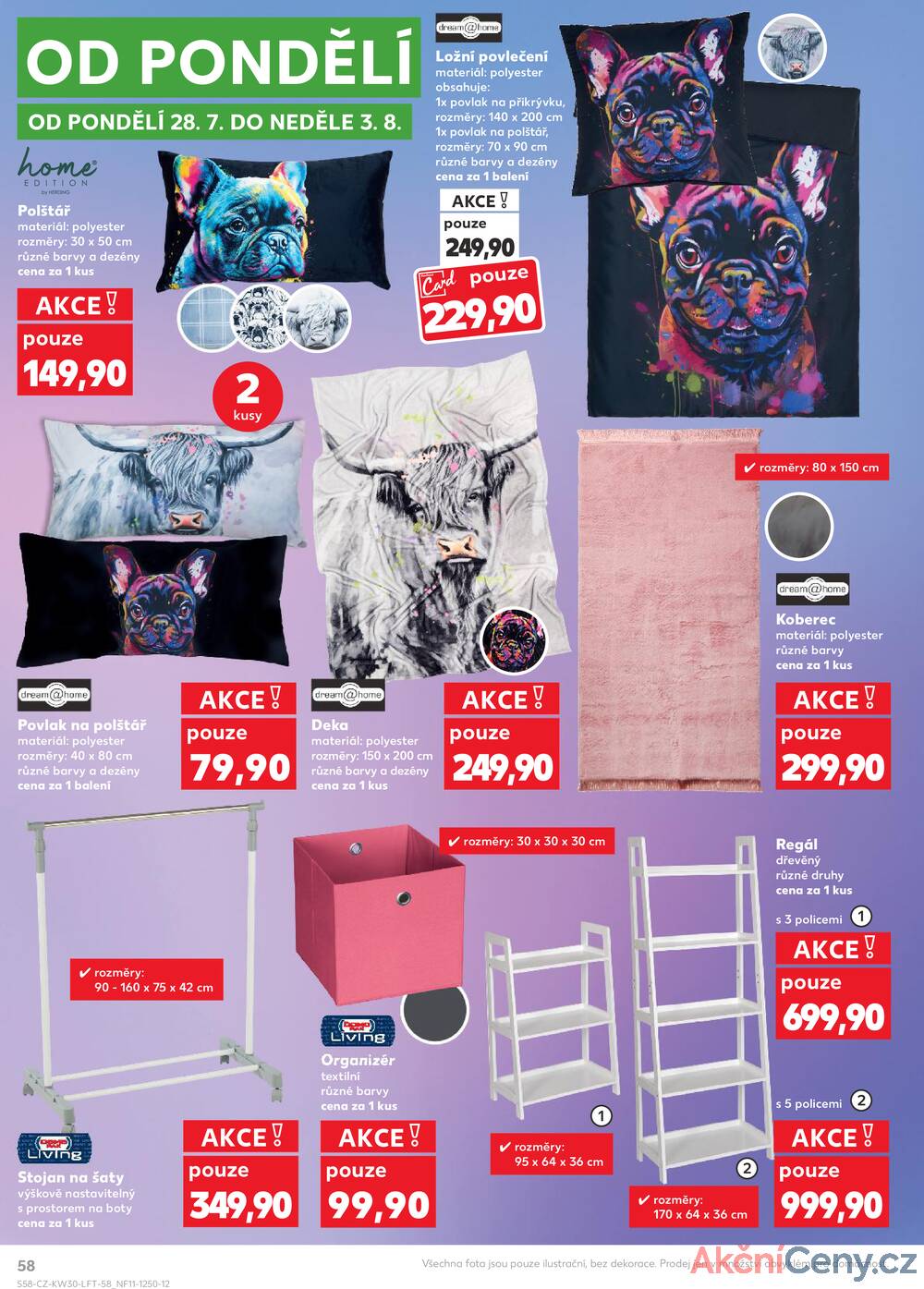 Leták Kaufland - Kaufland 23.7. - 29.7. - Kaufland - Olomouc - Hněvotínská - strana 58