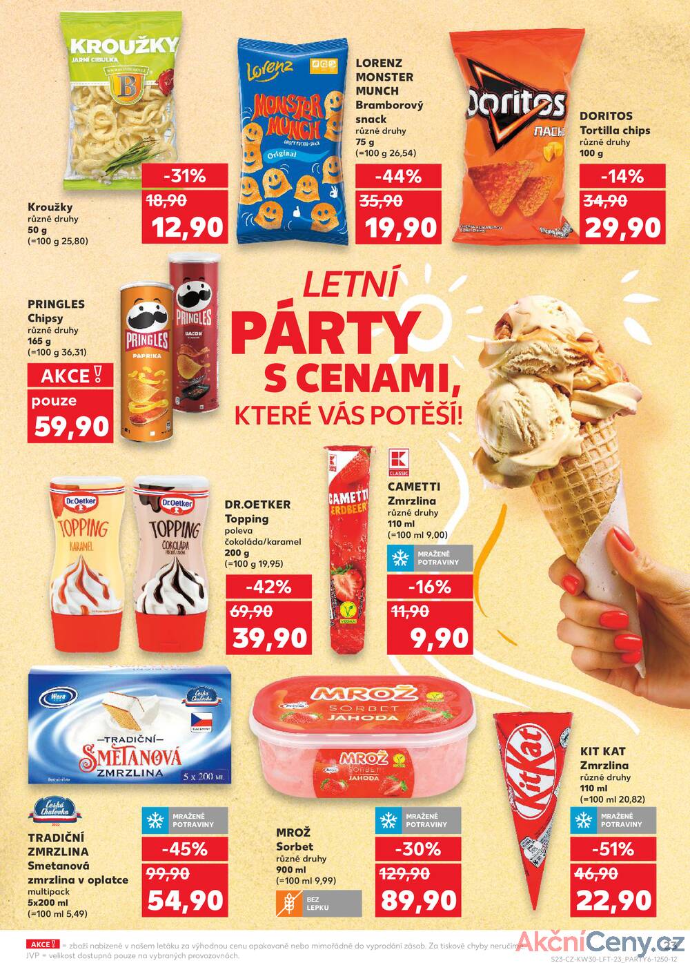 Leták Kaufland - Kaufland 23.7. - 29.7. - Kaufland - Ostrava - Poruba - strana 23